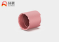 Pink Color 18mm 20mm 24mm Disc Top Cap Plastic Bottle Caps For Cosmetics