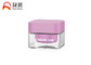 Double Walled Empty Transparent Acrylic Square Face Cream Jar 50g