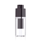 Square Black Acrylic Clear Airless Pump Bottles Bulk And Jar