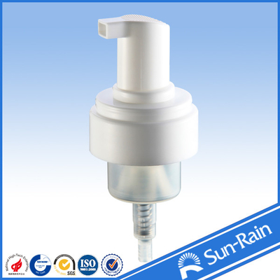 China Bathroom series plastic foam soap pump 43 / 400 for empty bottle supplier