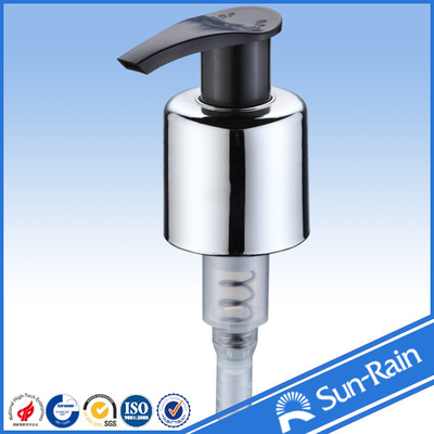 China Plastic bottle pump with Left - right and screw down lock system supplier