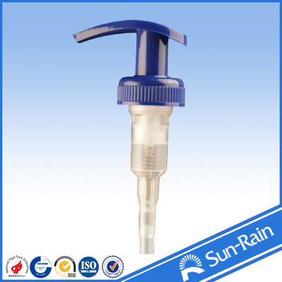 China 28/400 blue plastic soap dispenser  lotion pump for body lotion supplier