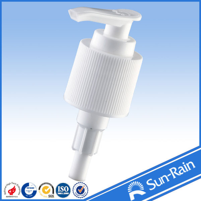 China Personal care ribbed closure lotion pump for empty bottle supplier