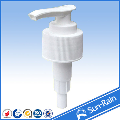 China Screw down lock plastic lotion pump 28/410 supplier
