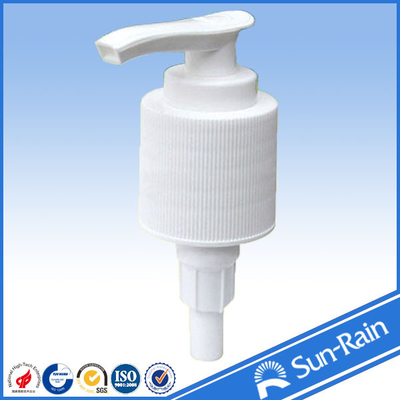 China Screw down lock plastic lotion pump 28/415 supplier