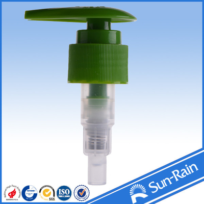 China Colorful plastic 24/410 lotion pump soap dispenser used for cleansing water supplier