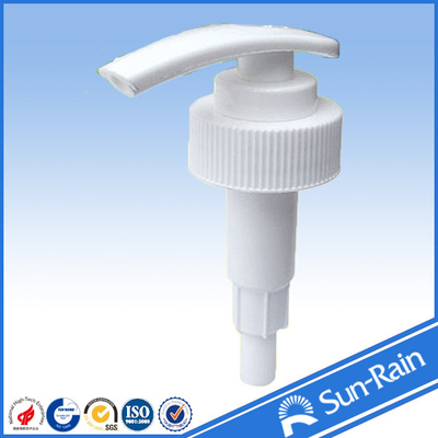 China Plastic white ribbed 28/400 28/410 28/415  lotion pump hand sanitizer dispenser supplier