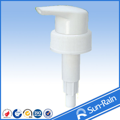 China 28/400 28/410 28/415 non spill plastic lotion pump of ribbed lid supplier