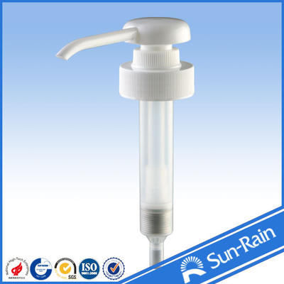 China Different big dosage Screw down lock lotion pump for sauce dispensing supplier