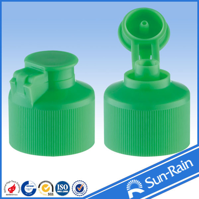 China 28mm Bottle caps for plastic bottles , flip top plastic bottle cover supplier