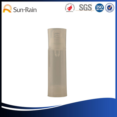 China SUNRAIN 30ml Plastic Airless Pump Bottle with Hot - stamping , Silk - screening supplier