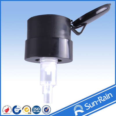 China 33mm plastic nail polish pump with sliicone stopper used for nail polish bottle supplier
