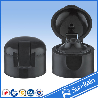 China 24/410 Black plastic bottle cap for Hair care products , cosmetic bottle supplier