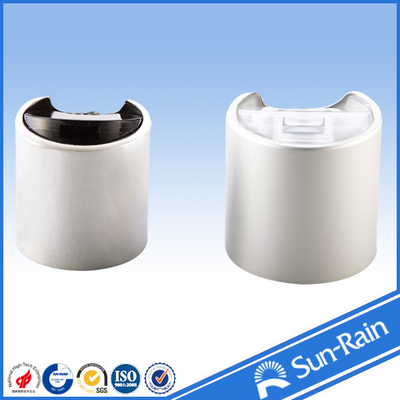 China Custom standard disc cap / plastic bottle cap for lotion bottles supplier