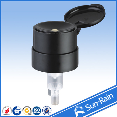 China Plastic push and pull nail liquid left - right lock cosmetic pump 24 / 410 supplier