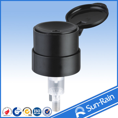 China PP Cosmetic 1.8CC Black Nail Polish Remover Pump for Makeup cleansing Bottle supplier