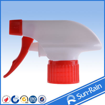 China Colored Plastic Trigger Sprayer , Pump Bottle Cosmetic Sprayer For Cleaning supplier