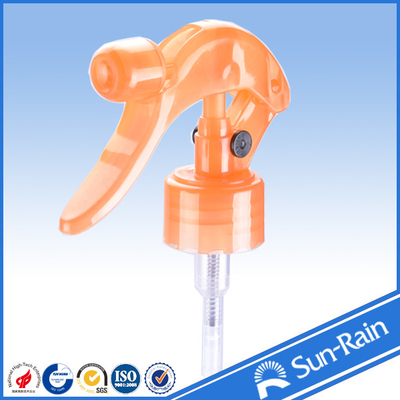 Orange Household Mini Trigger Sprayer for  Automotive care products