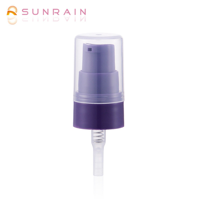 SR -801 Cosmetic cream plastic treatment pump for skin care , 18 / 410