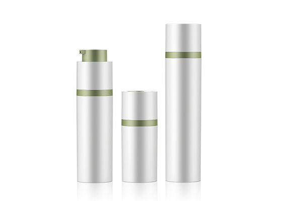 White 30ml 50ml Cosmetic Rotating Bottle For Skincare packaging