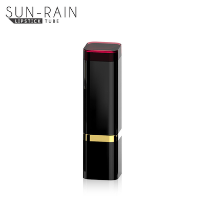 China SM004B Black Empty Lipstick Tubes For Personal Use Custom Design supplier