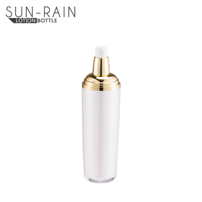 China Cosmetic set lotion bottle packaging 0.23cc with gold cap SR2263A plastic pump bottle supplier