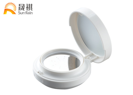 China Plastic White Air Cushion Compact BB Foundation Powder Case SF0808B supplier