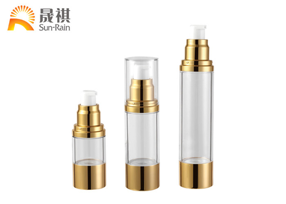 Plastic Cream Lotion Bottle 15ml 30ml 50ml Cosmetic Set Packaging SR-2108C