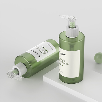 All Plastic Recyclable 28/410 Plastic Lotion Pump PCR Customized Left Right Cream Pump
