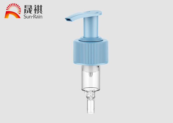 China High Viscosity Blue Bottle Lotion Pump Dispenser Liquid Cream Pump supplier