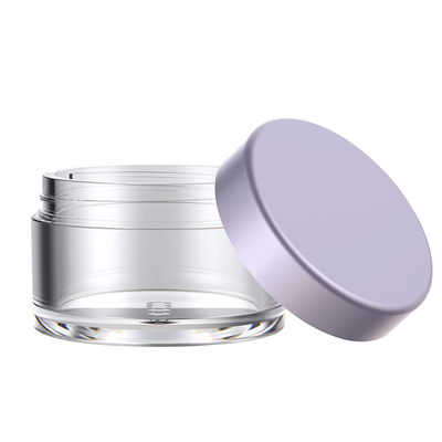 Transparent 5g 15g Odm Plastic Cosmetic Jars With Lids