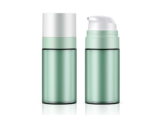 Empty 30ml Double Wall Cosmetic Refillable Airless Pump Bottles