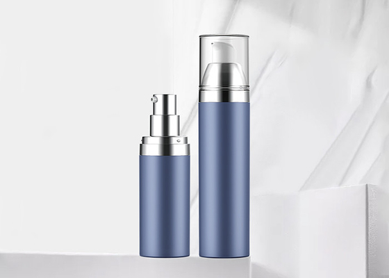 China PETG Snap Closure Cosmetic Airless Pump Bottles Airless Pump Packaging 30ml 50ml supplier