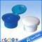 Non spill shampoo flip top cap for cosmetic packaging with multicolor