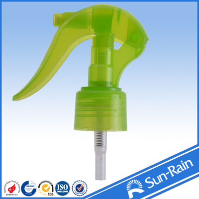 Green yellow Water Mini Trigger Sprayer , manual water bottle sprayer