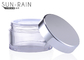 Multiple choice plastic cosmetic jars , empty cosmetic containers SR-2387 supplier
