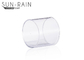0.23cc Non spill round lotion bottle PMMA material SR-2252B cosmetic pump bottle supplier