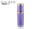 Purple round lotion cosmetic bottle PMMA material 0.18cc SR-2275A pump spray bottle supplier