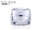 Acrylic PMMA round empty cosmetic jars plastic makeup container 15ml 30ml SR-2302A