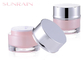 Pink customized PMMA cosmetic storage jars 5g 30g 50g 100g SR-2384B