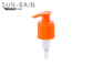 PP Material Plastic lotion dispenser pump ribbed smooth aluminum 1.2cc SR-303 supplier