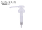 High output plastic lotion pump long nozzle with screw down lock head , lotion bottle pumps supplier
