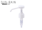 High output plastic lotion pump long nozzle with screw down lock head , lotion bottle pumps supplier