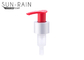 High viscosity liquid lotion dispenser pump ribbed / smooth / aluminum 2.0cc SR-310