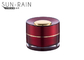 Custom luxury cream jar round gold plastic cosmetic container SR-2368