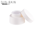 PP White color plastic cosmetic jars , empty makeup jars bottle container 3ml 5ml SR2375