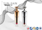 ABS Gold Silver Empty Lipstick Tubes Case Transparent Outer Cap SM001 supplier