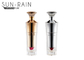 Round Plastic Lip Protector Packaging Clear Gold Lipstick Tubes SM001
