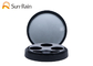 Round Eyeshadow Palette Case ABS Makeup Eyeshadow Box With Mirror SF0806B supplier