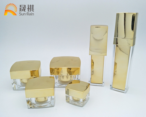 Cream Plastic Cosmetic Jars Acrylic 5g For Eye Cream Sample Packaging